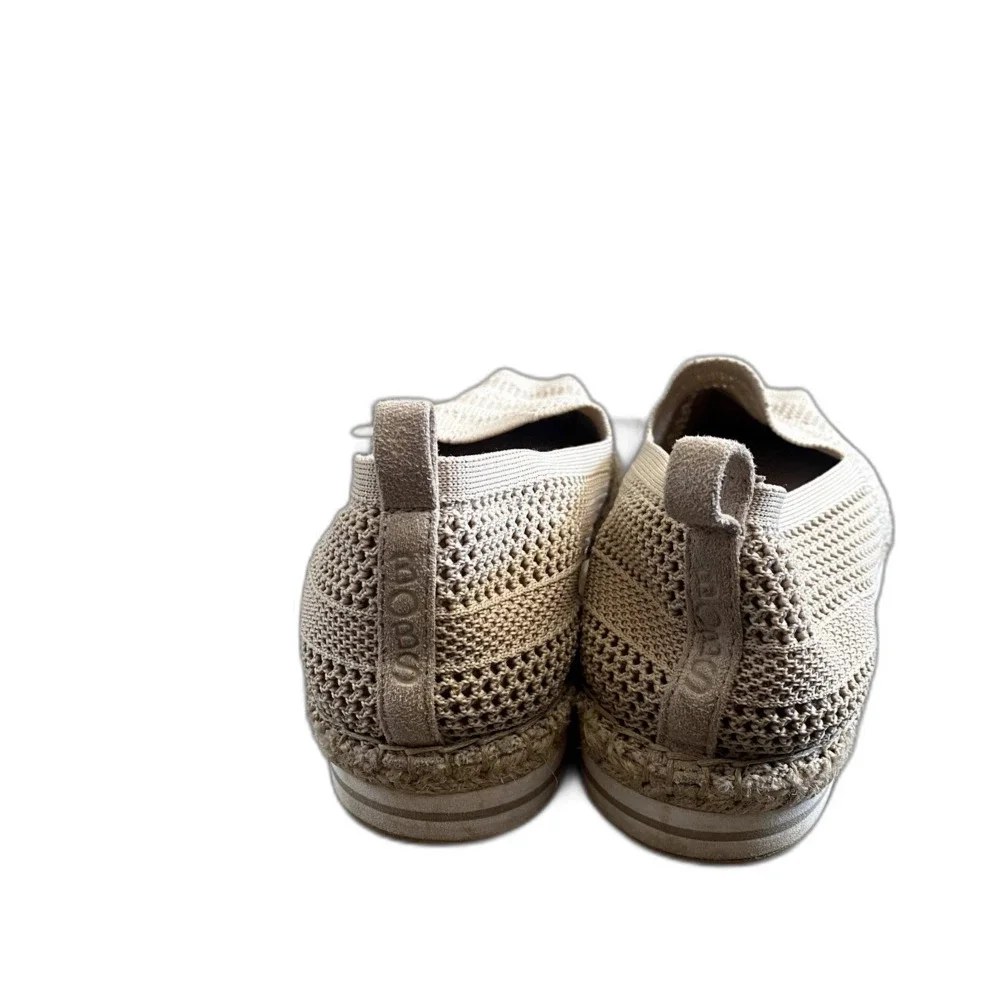 Bobs by‎ Skechers Breeze Bird Song Slip-On Shoes Espadrilles Coastal Chic Size 9